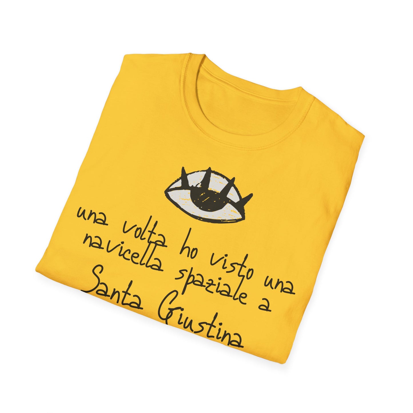 T-shirt Ufo Santa Giustina Printify