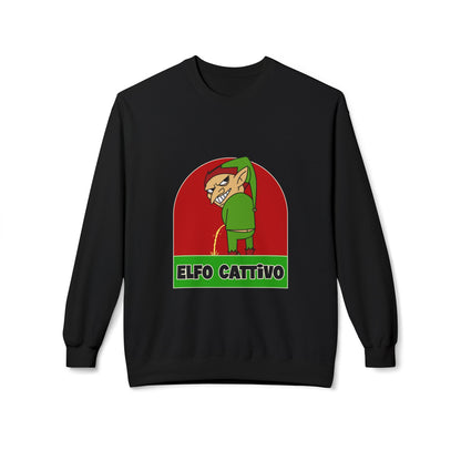 Felpetta Natale Cattivo Elfo Cattivo Printify