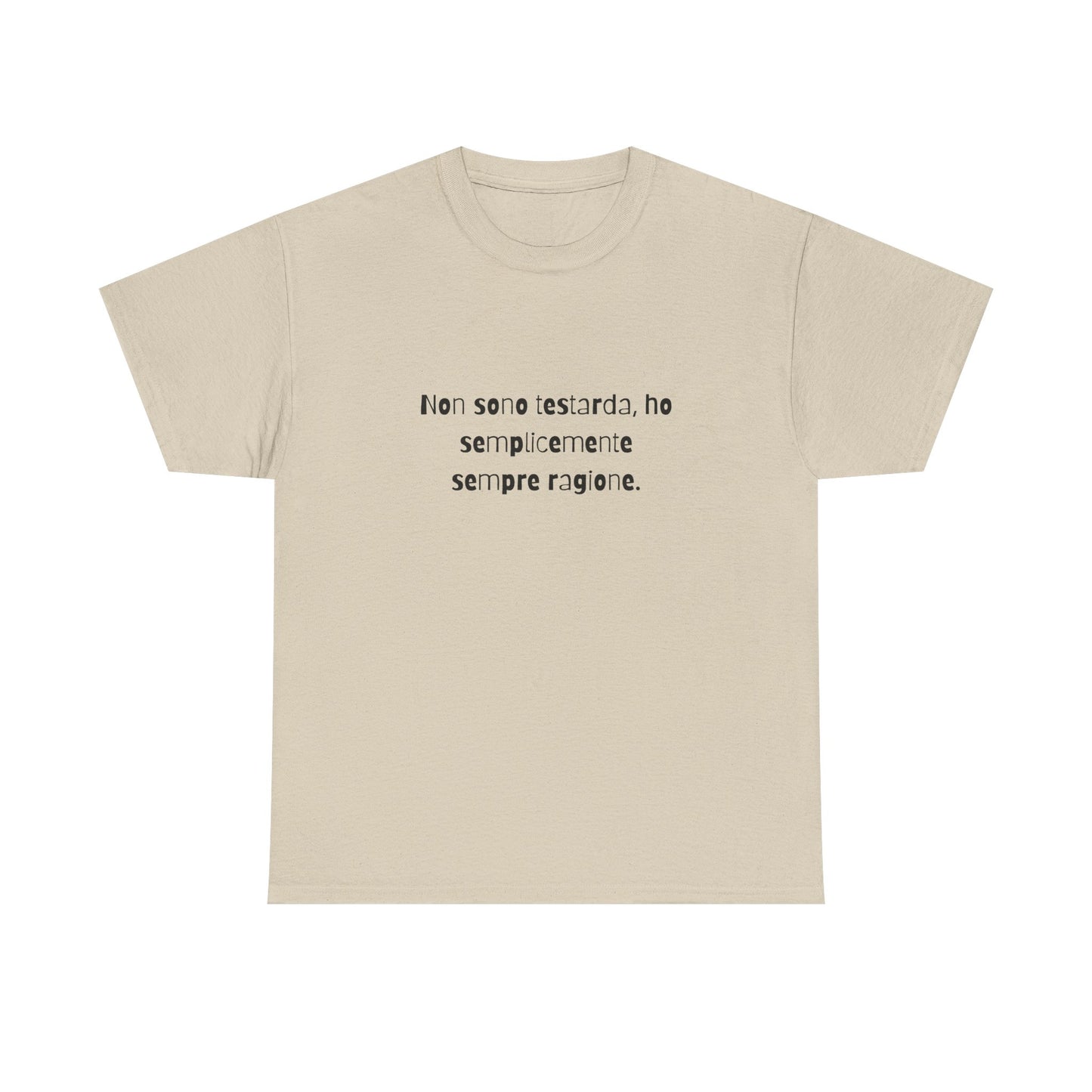 T-shirt Cotone Quote Printify
