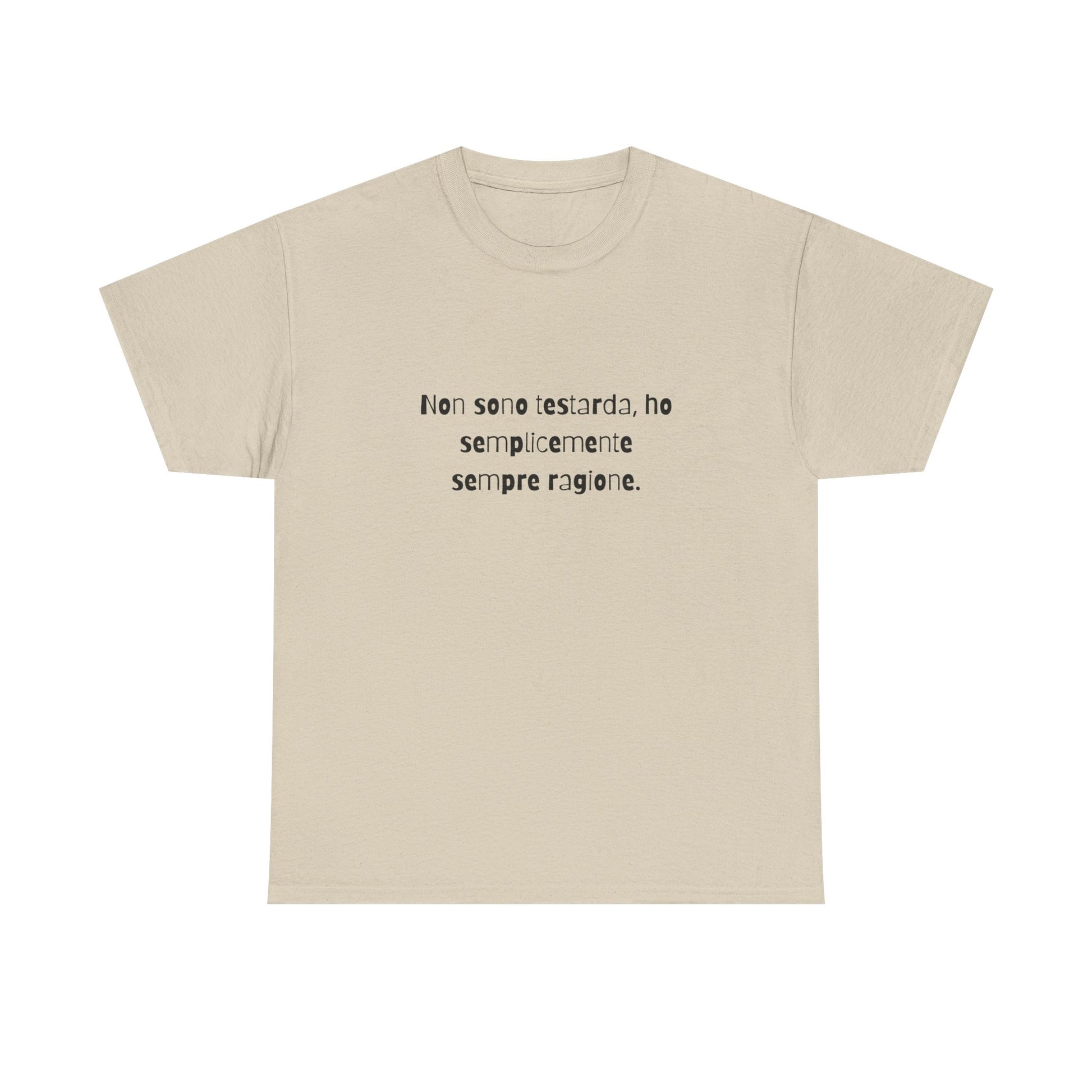 T-shirt Cotone Quote Printify