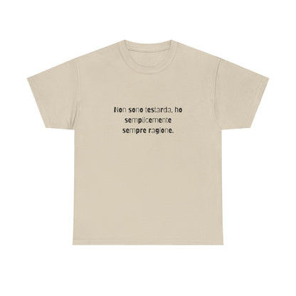 T-shirt Cotone Quote Printify