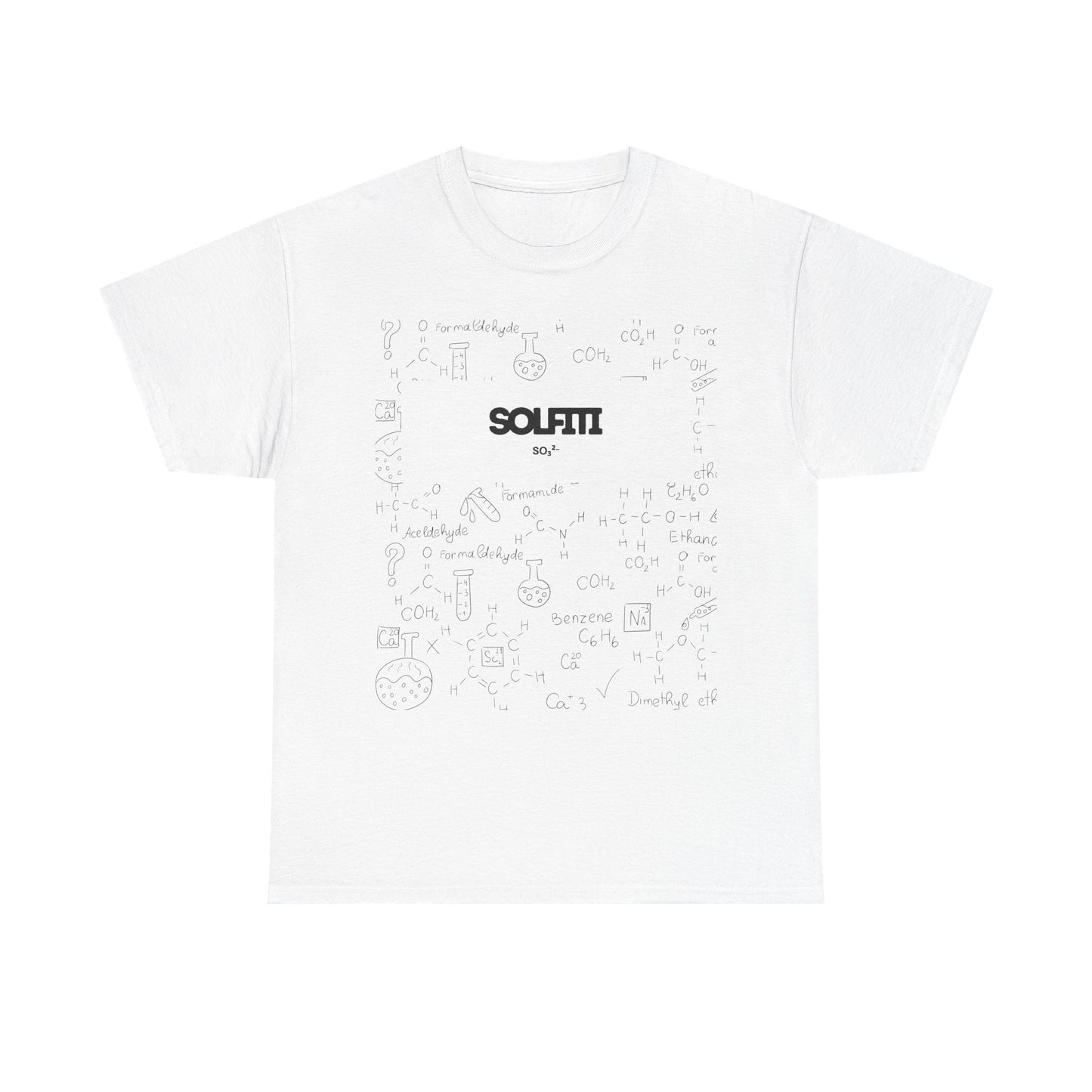 T-shirt bianca n&n Solfiti Printify