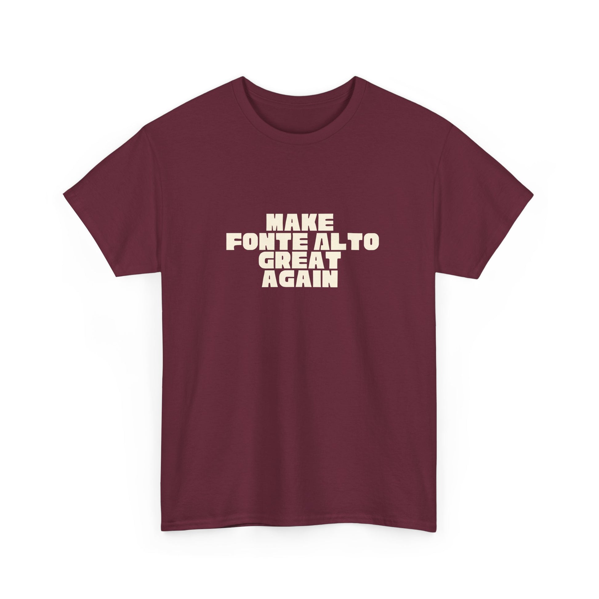 T-shirt Great Again Fonte Alto Printify