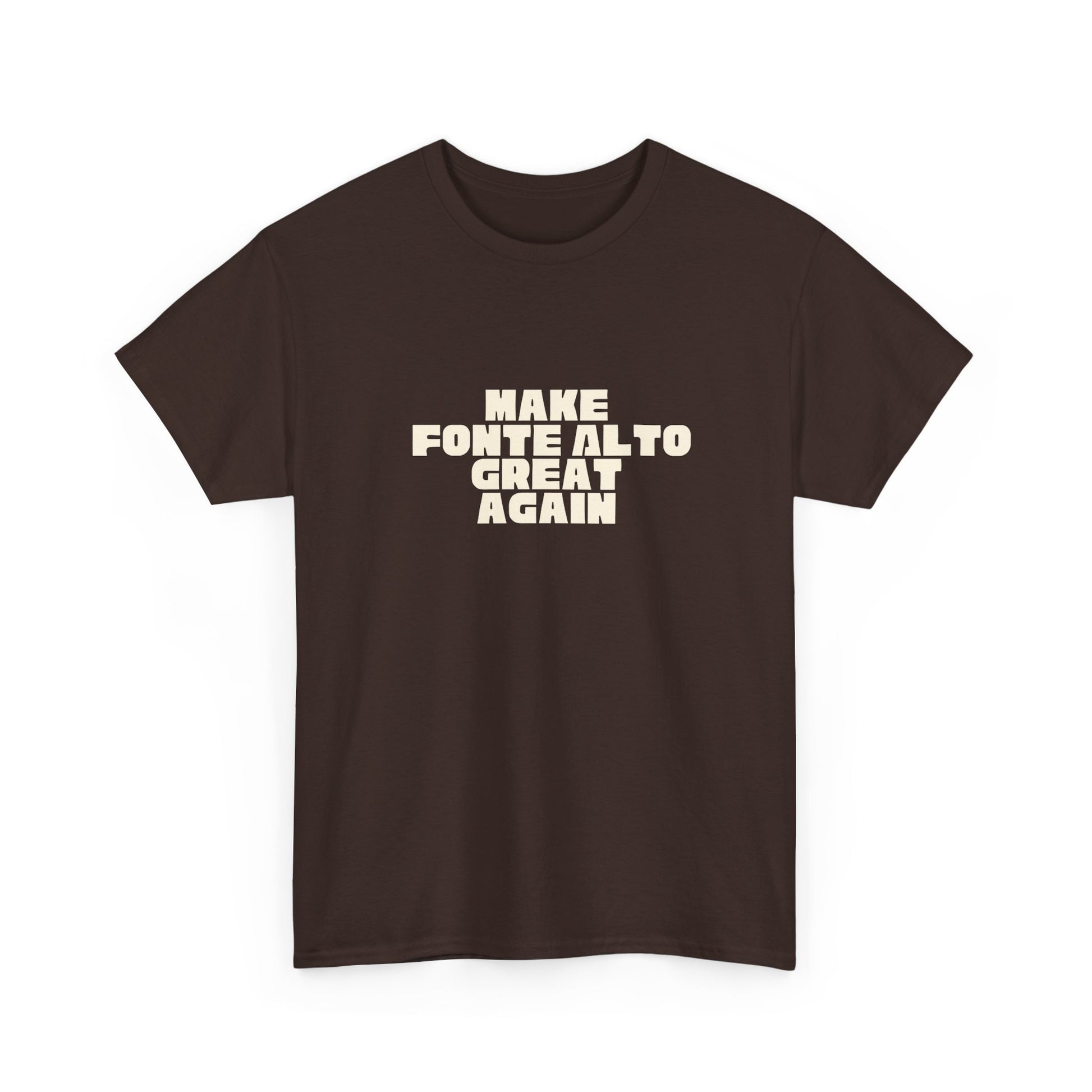 T-shirt Great Again Fonte Alto Printify