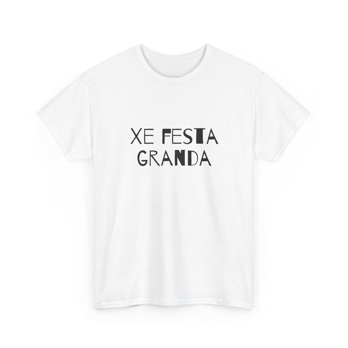 T-shirt bianca p&o xe festa granda Printify