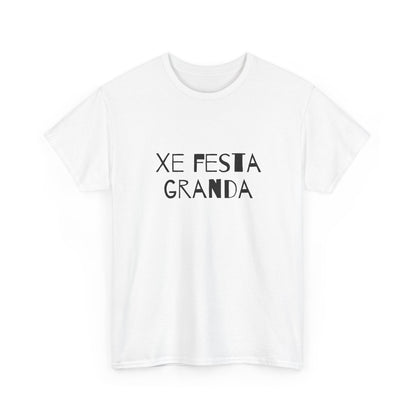 T-shirt bianca p&o xe festa granda Printify