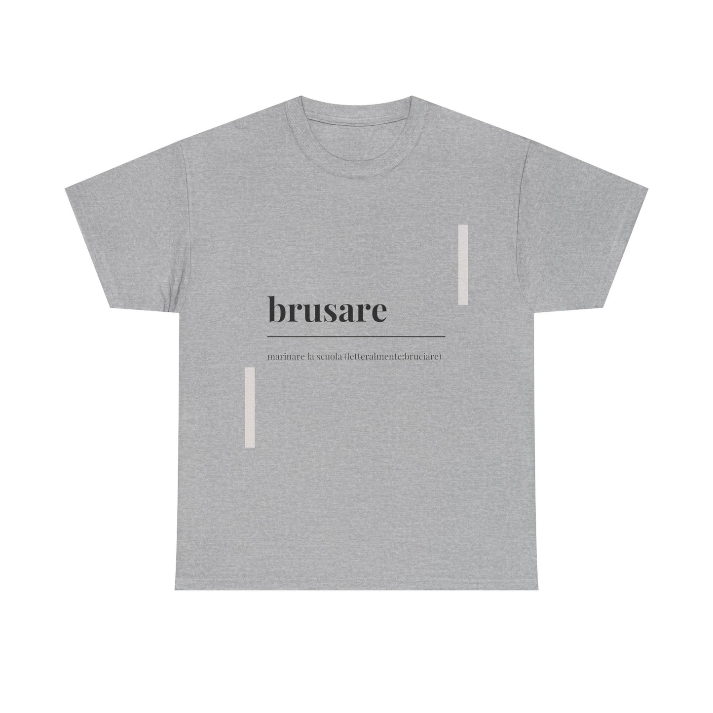 T-shirt Vocabolario Veneto brusare Printify