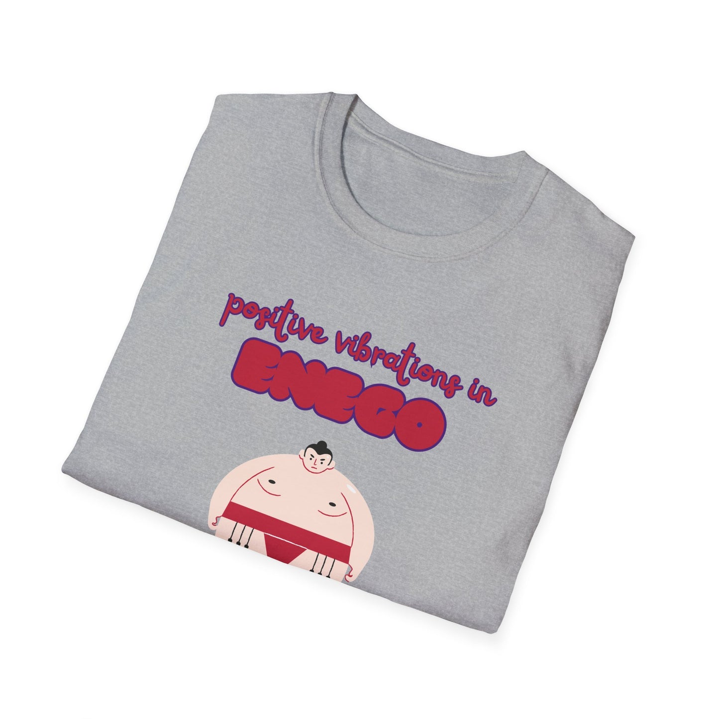 T-shirt Positive vibrations Enego Printify