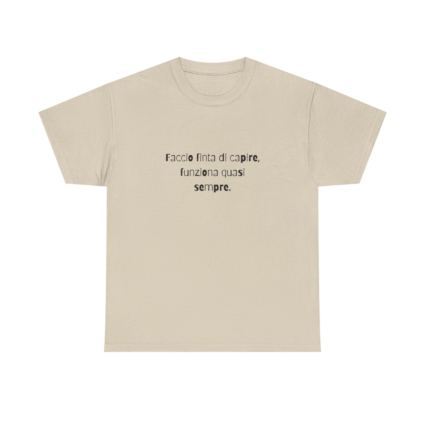 T-shirt Cotone Quote Printify