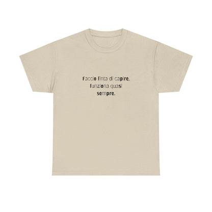 T-shirt Cotone Quote Printify