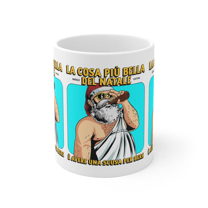 Tazza Natale Cattivo Bere Printify