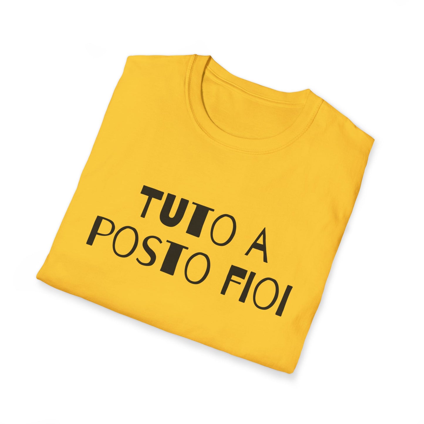 T-shirt Cibo Veneto Giallo