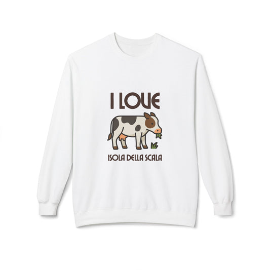 Felpetta Unisex, I love Veneto Isola della Scala Printify