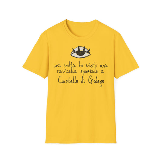 T-shirt Ufo Castello di Godego Printify