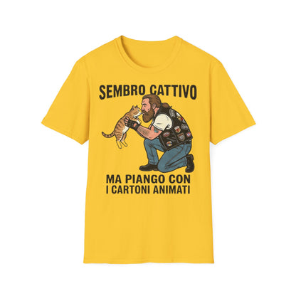 T-shirt Sembro cattivo Ma Printify