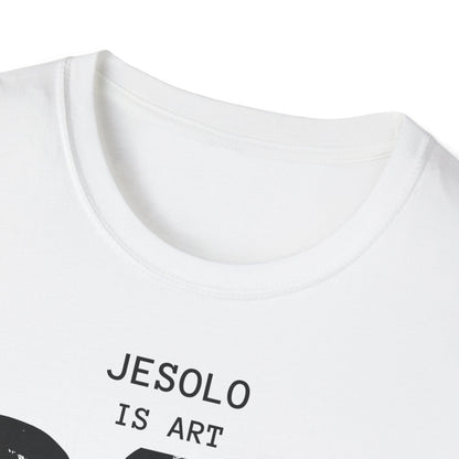T-shirt is Art Jesolo
