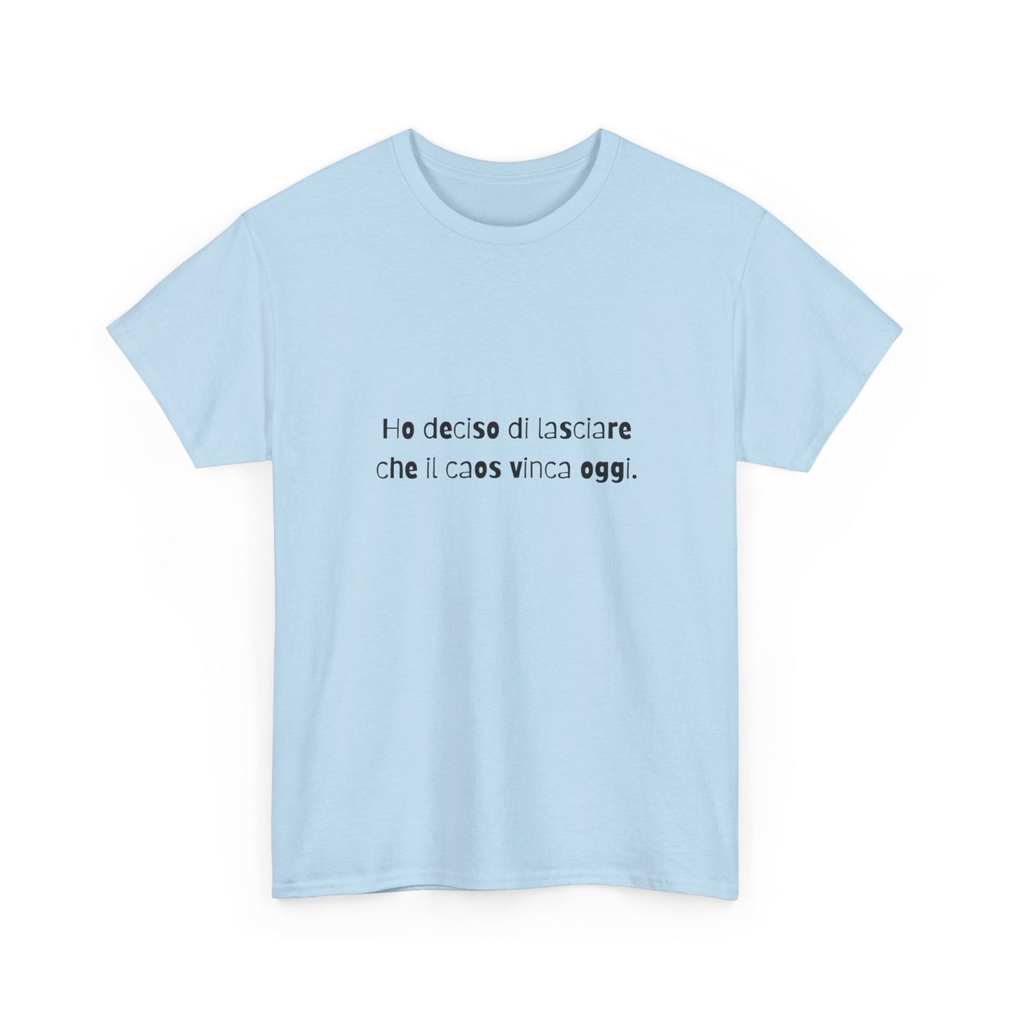 T-shirt Cotone Quote Printify