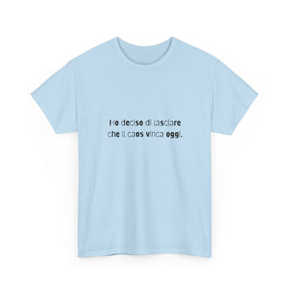 T-shirt Cotone Quote Printify
