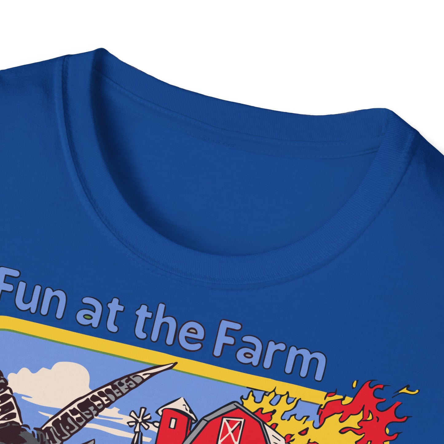 T-Shirt Vintage Horrorfun at the farm