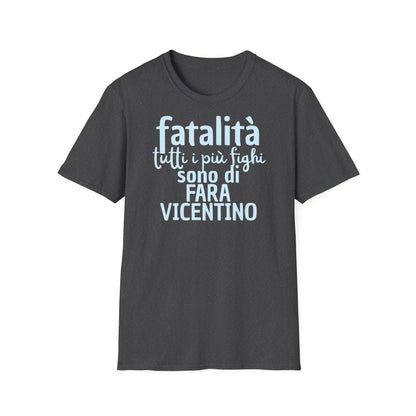 T-shirt fatalità Fara Vicentino Printify
