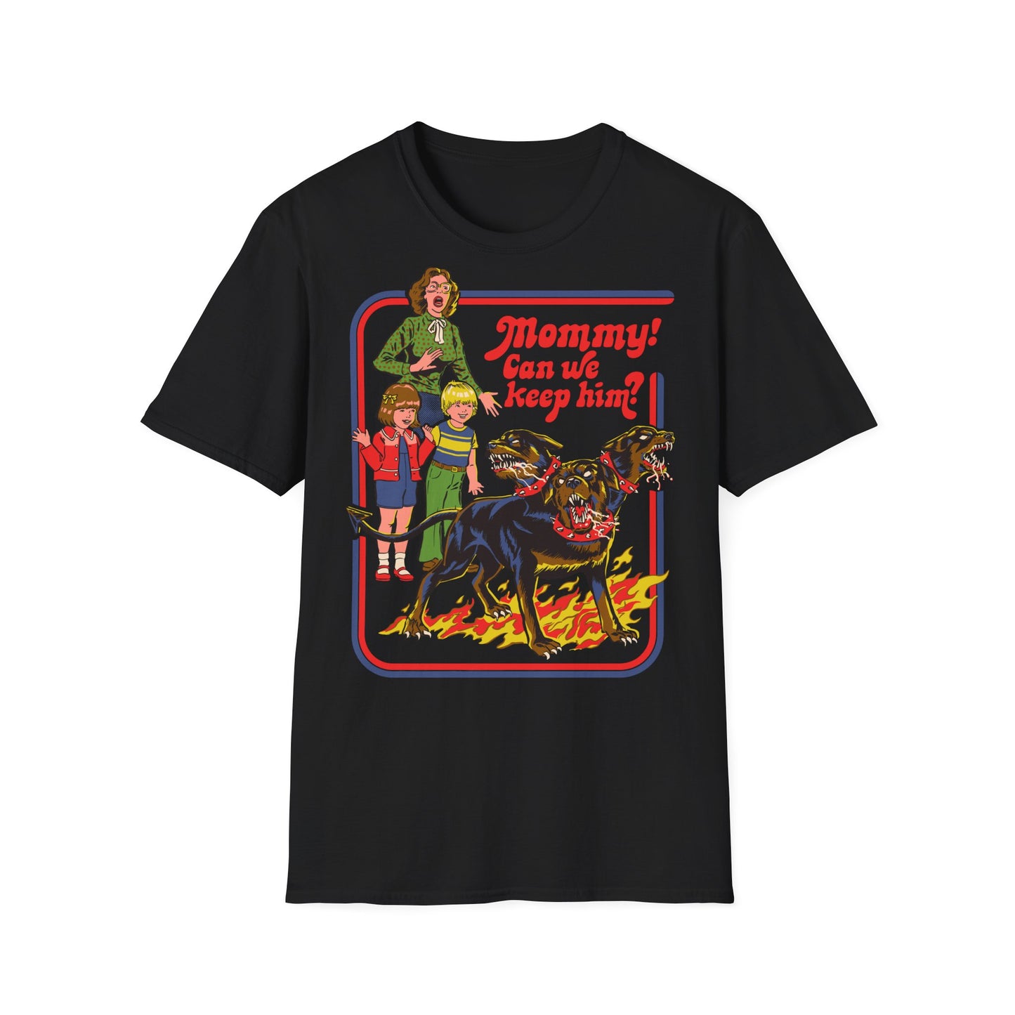 T-shirt Vintage Horror Mommy