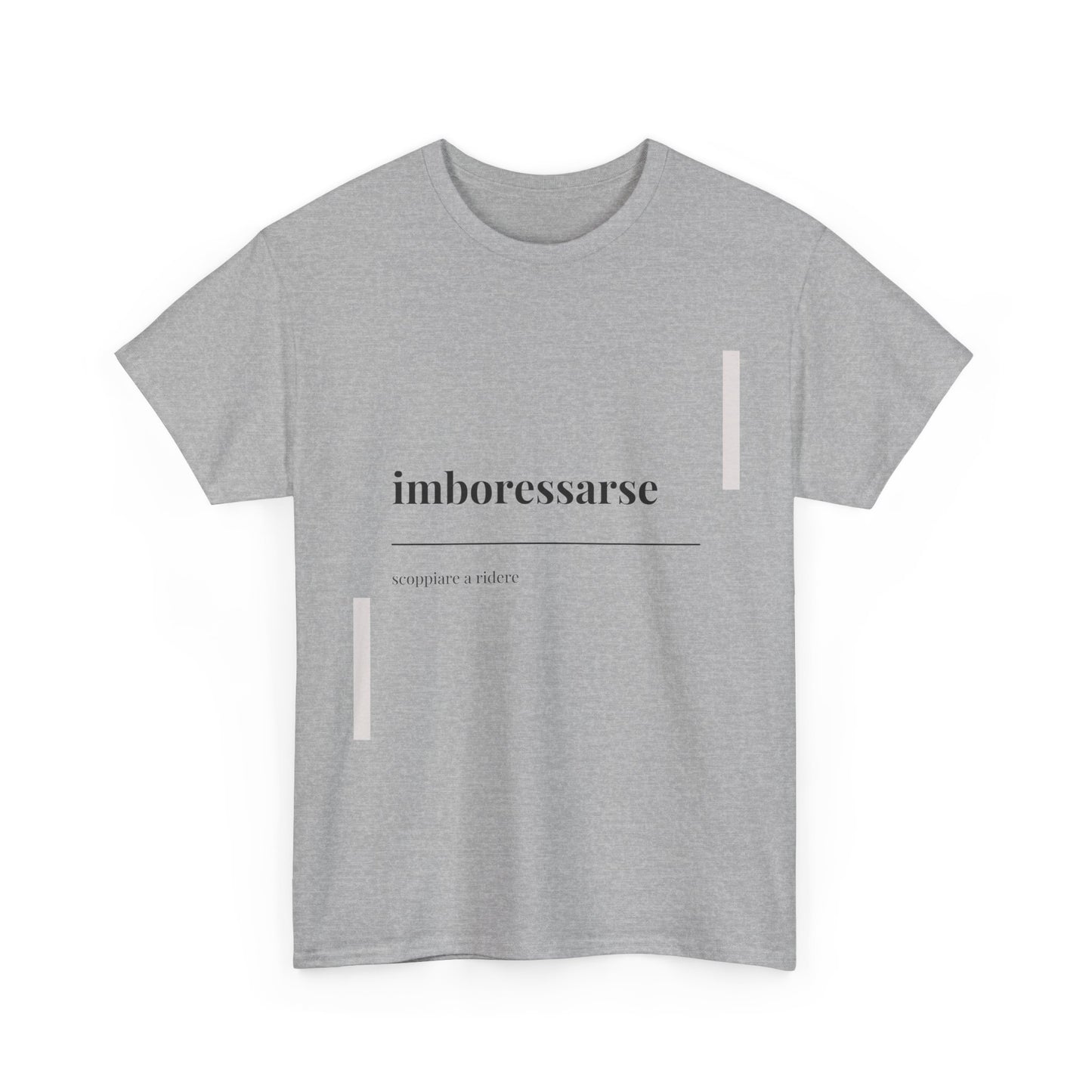 T-shirt Vocabolario Veneto imboressarse Printify