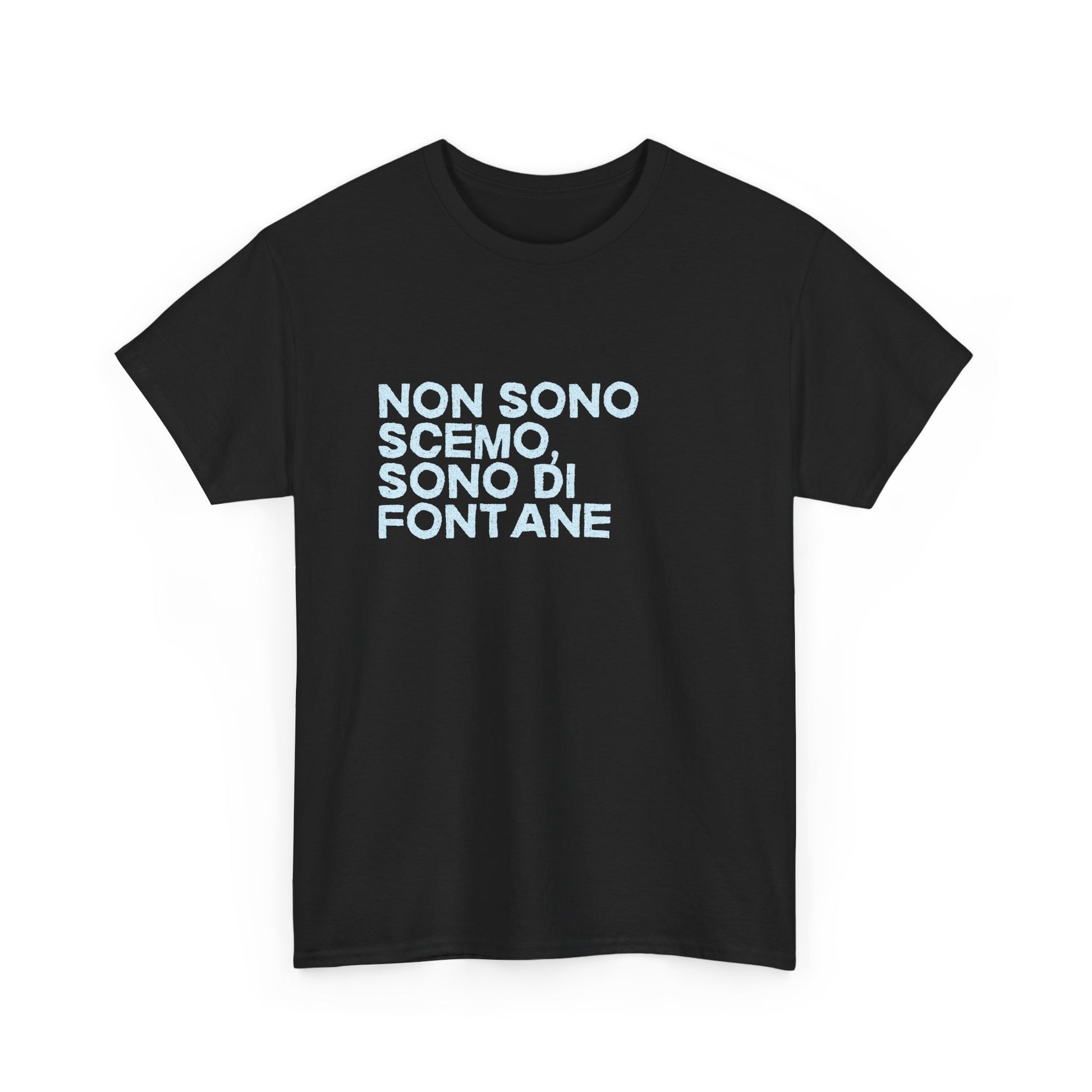 T-shirt non sono scemo ma sono di Fontane Printify