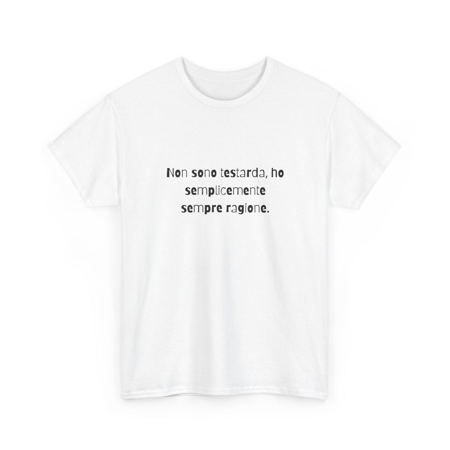 T-shirt Cotone Quote Printify