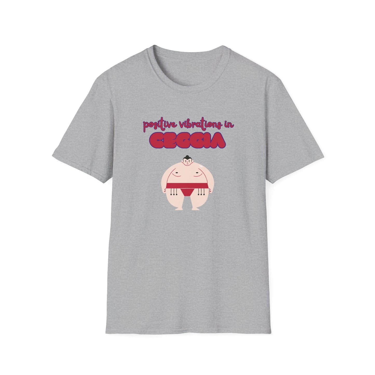 T-shirt Positive vibrations Ceggia Printify