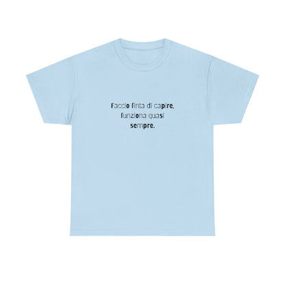T-shirt Cotone Quote Printify
