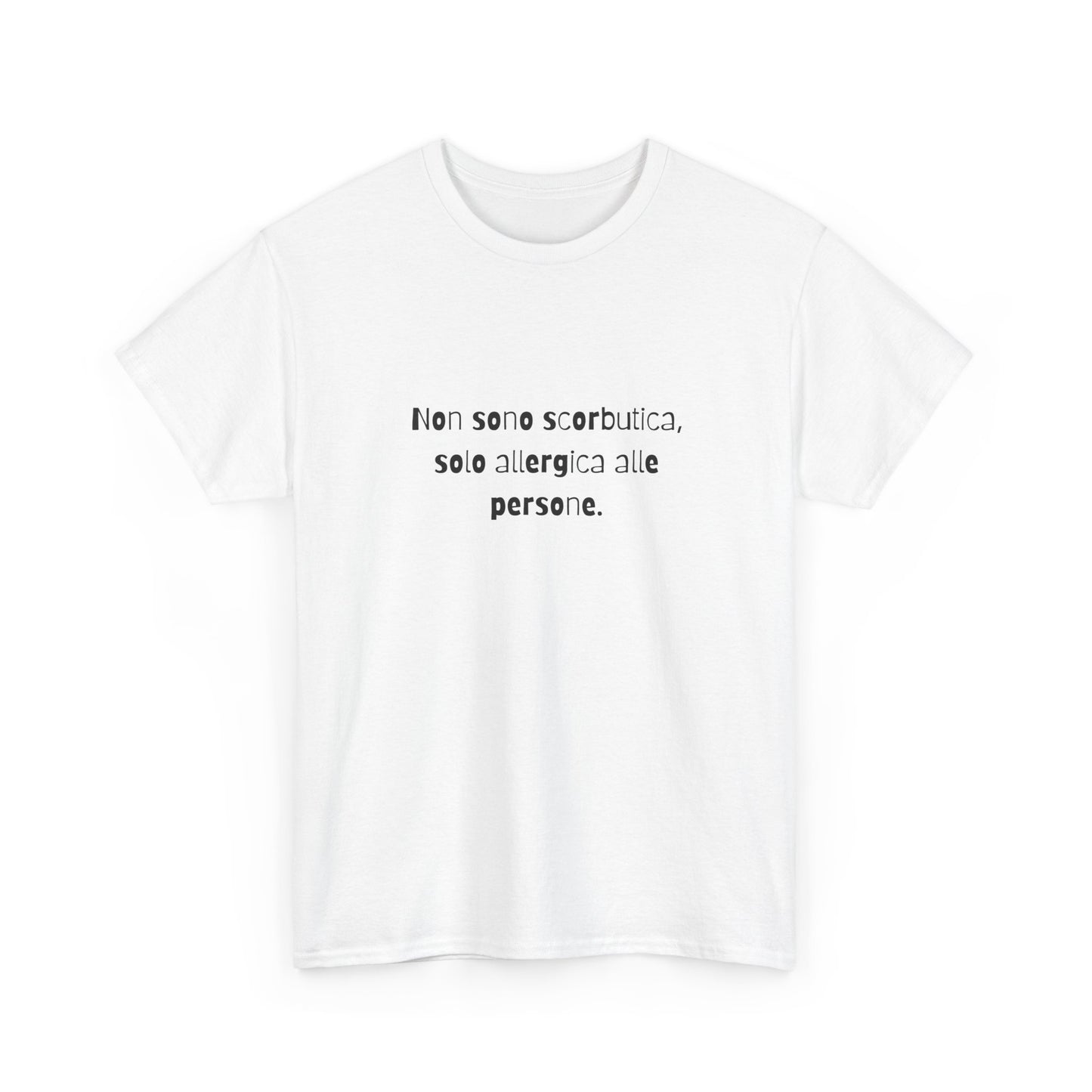 T-shirt Cotone Quote Printify