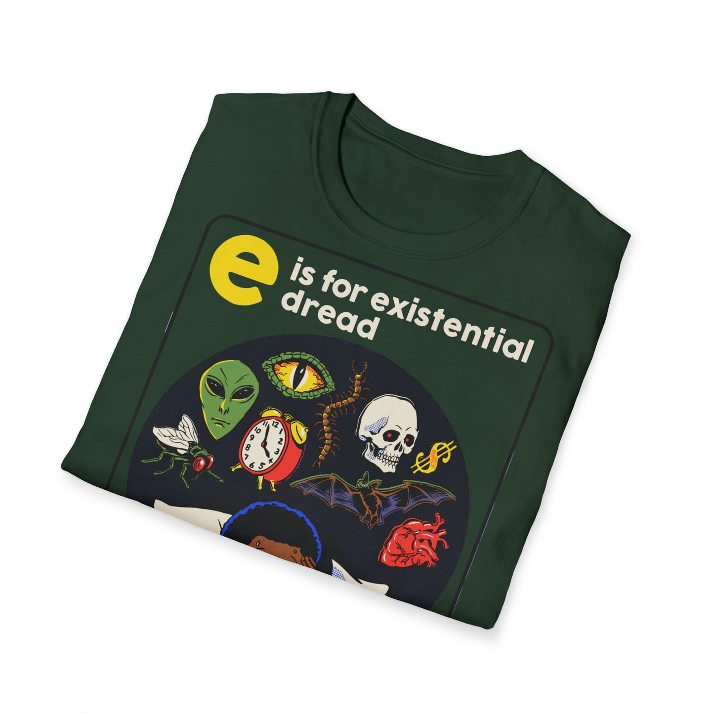 T-Shirt Vintage Horror existencial