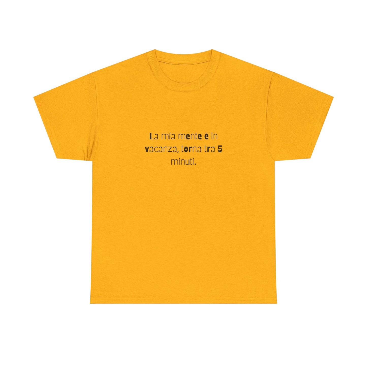 T-shirt Cotone Quote Printify