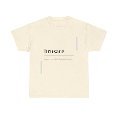 T-shirt Vocabolario Veneto brusare Printify