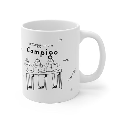 Tazza caffè bianca 325ml Campigo Printify