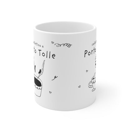 Tazza caffè bianca 325ml Porto Tolle Printify