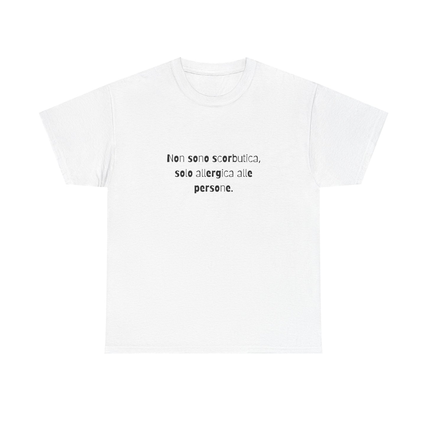 T-shirt Cotone Quote Printify
