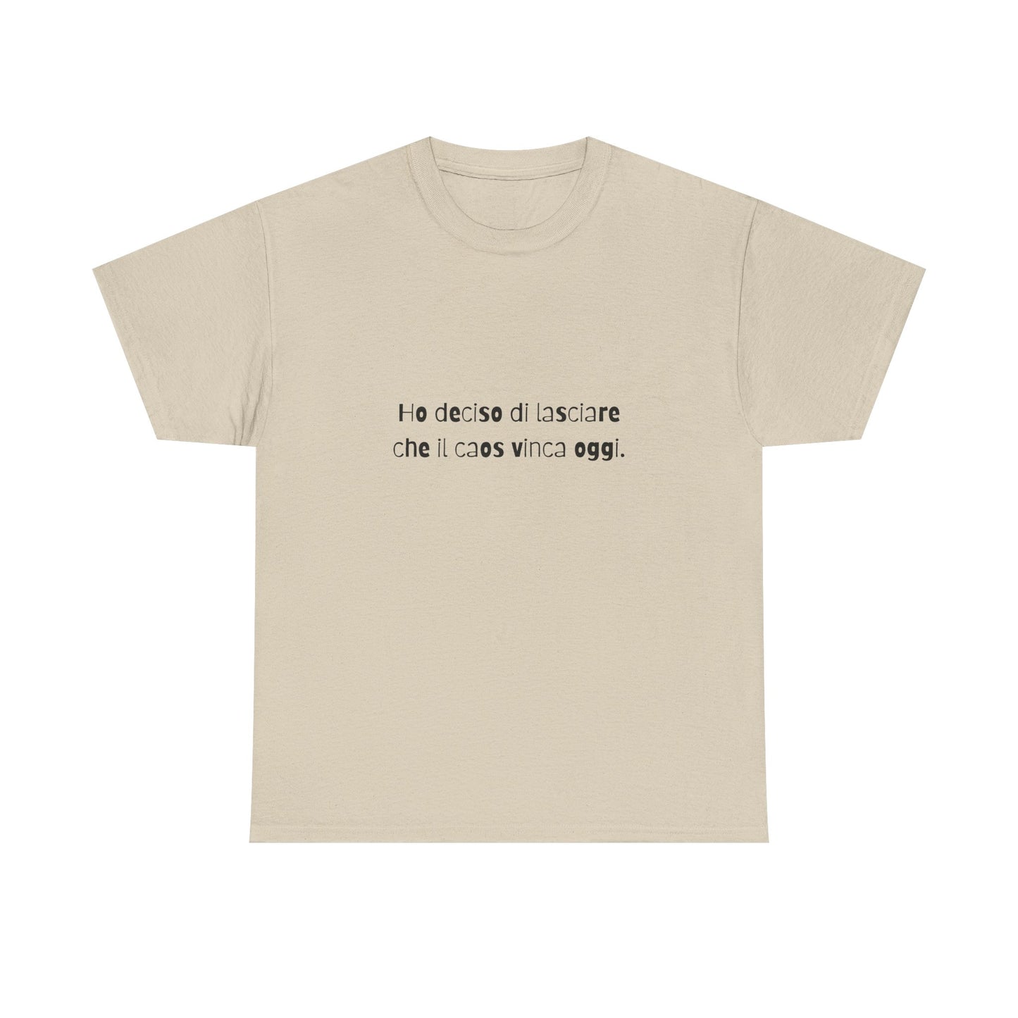 T-shirt Cotone Quote Printify