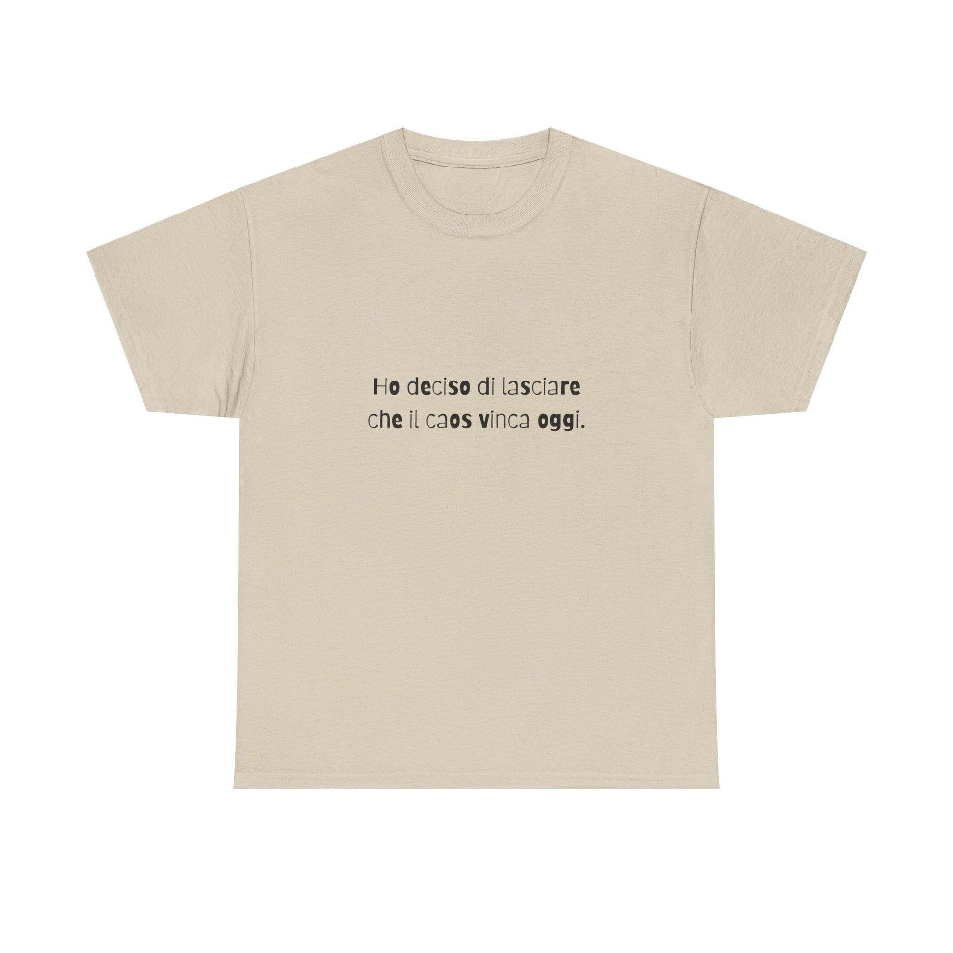 T-shirt Cotone Quote Printify