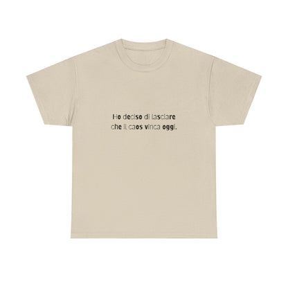 T-shirt Cotone Quote Printify