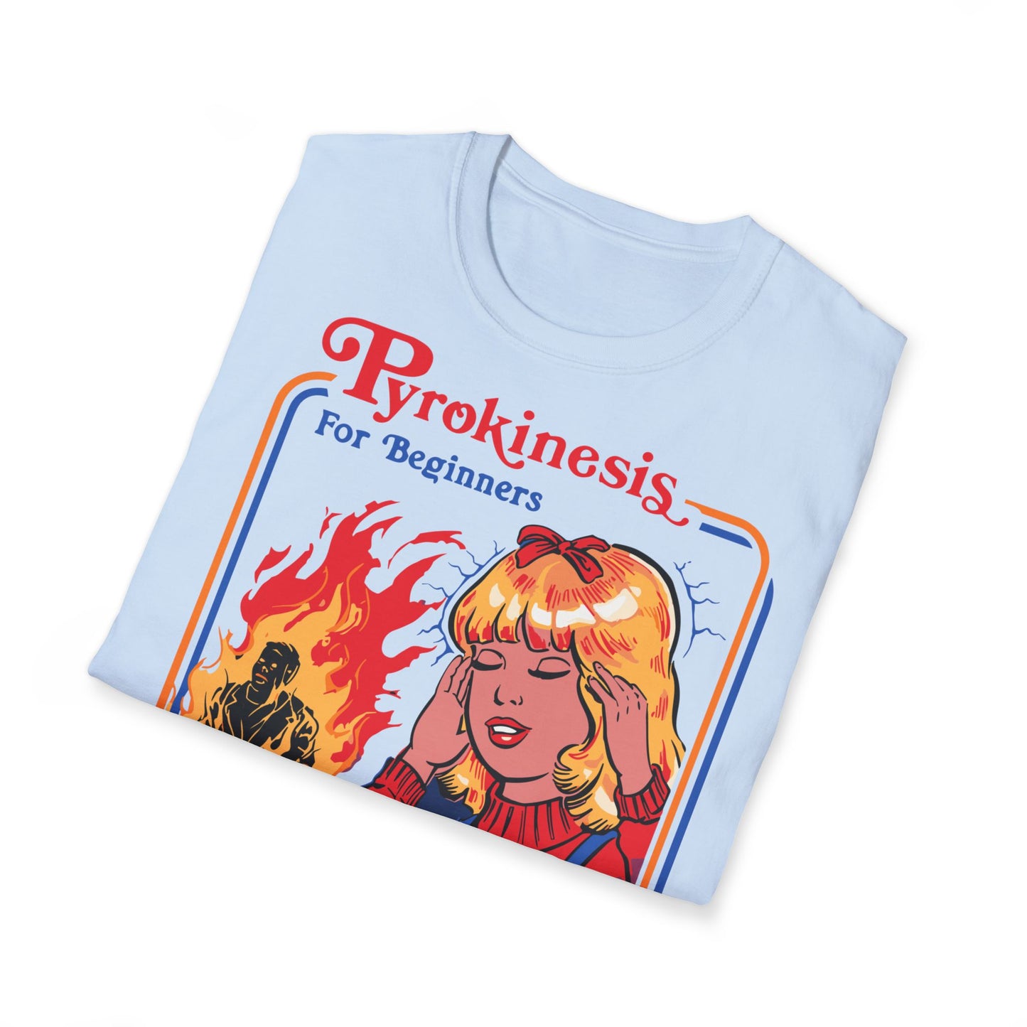 T-Shirt Vintage Horror pyrokinesis