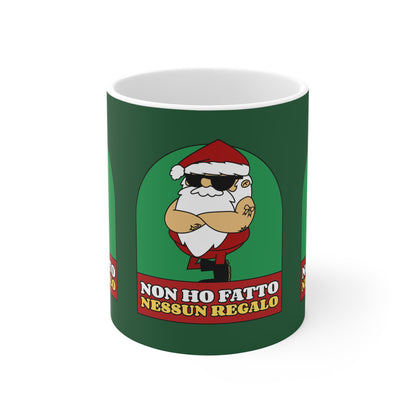 Tazza Natale Cattivo nessun regalo Printify