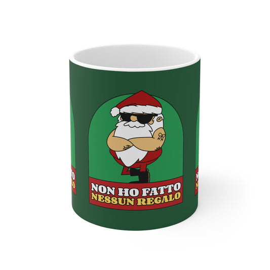 Tazza Natale Cattivo nessun regalo Printify