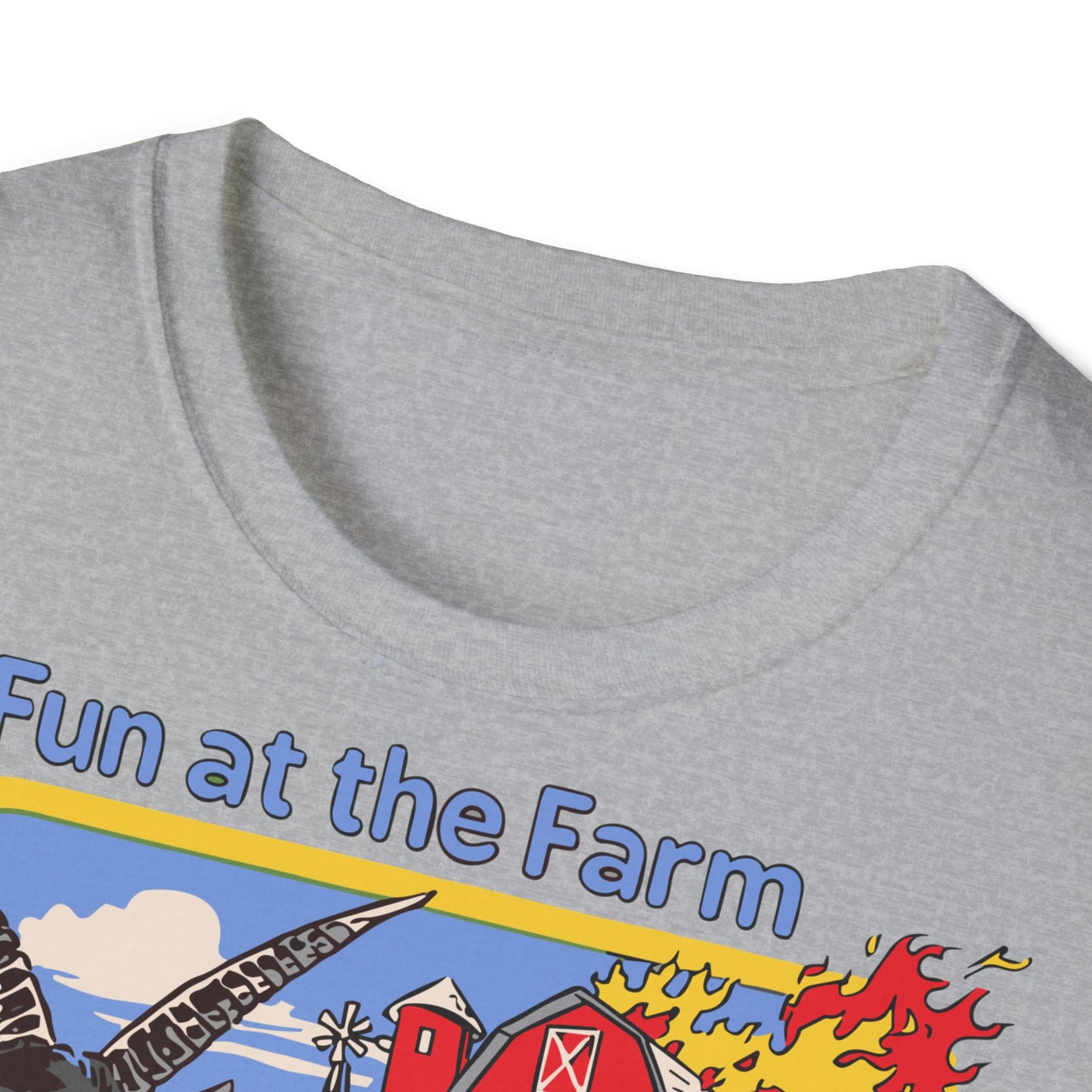 T-Shirt Vintage Horrorfun at the farm