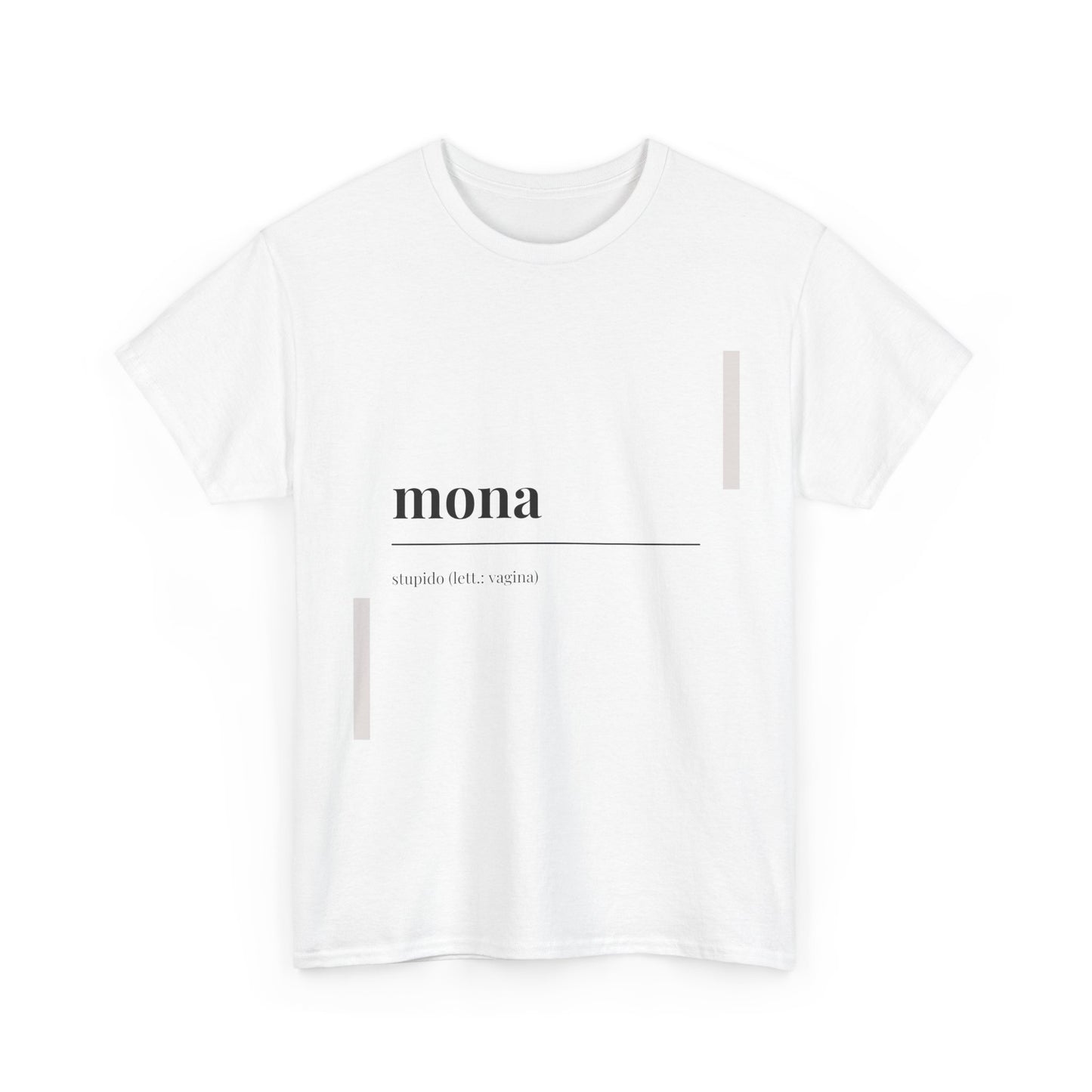 T-shirt Vocabolario Veneto mona Printify