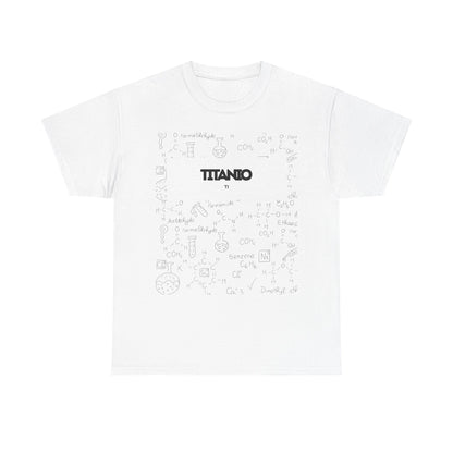 T-shirt bianca n&n Titanio Printify