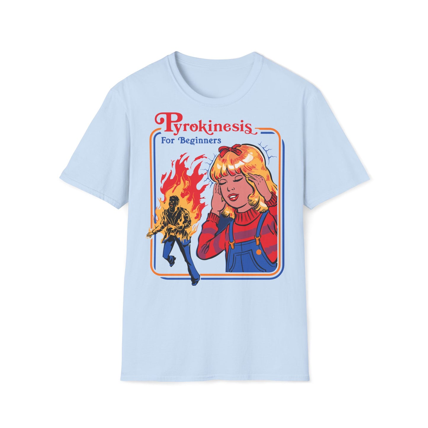 T-Shirt Vintage Horror pyrokinesis