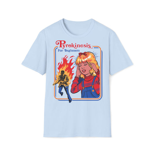 T-Shirt Vintage Horror pyrokinesis