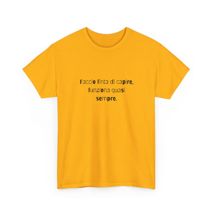 T-shirt Cotone Quote Printify