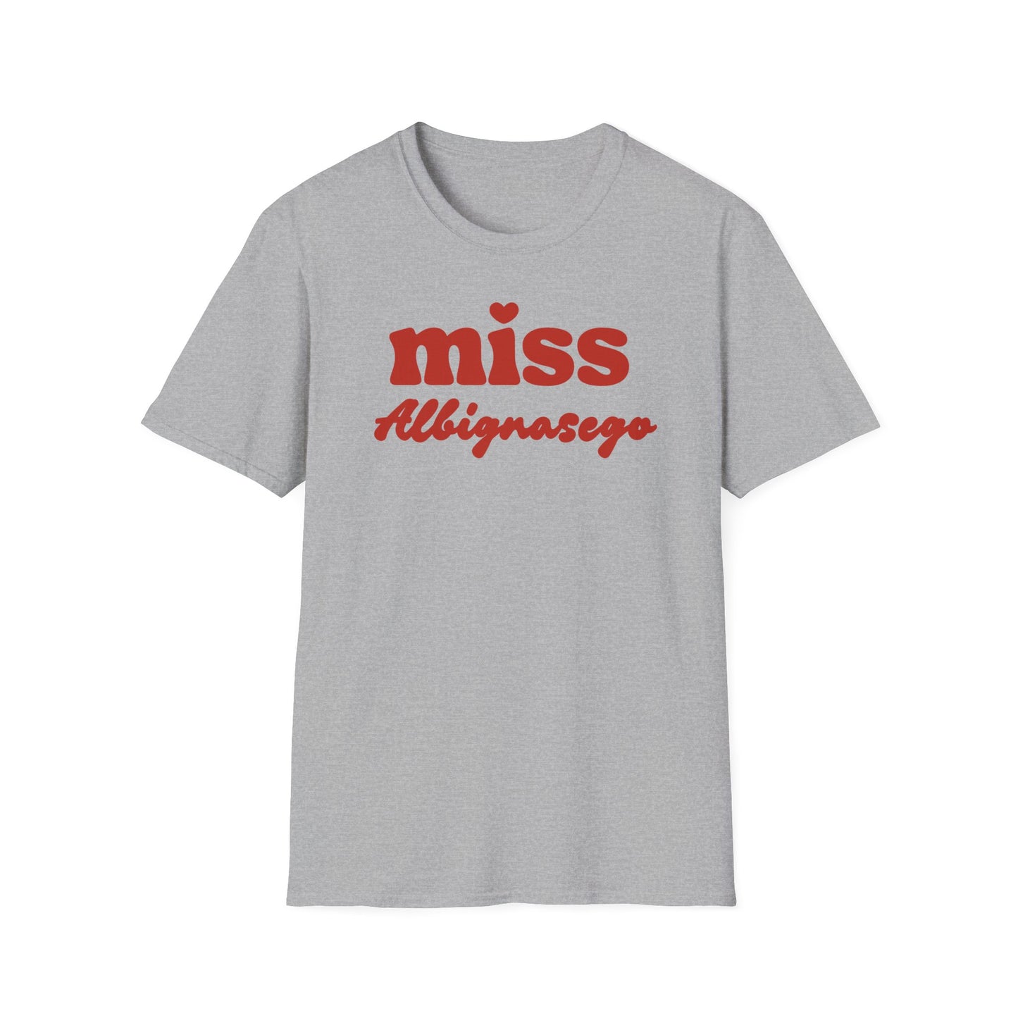 T-shirt Miss Albignasego Printify